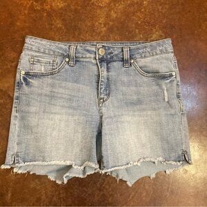 Ladies Seven7 Cut Off Denim Shorts